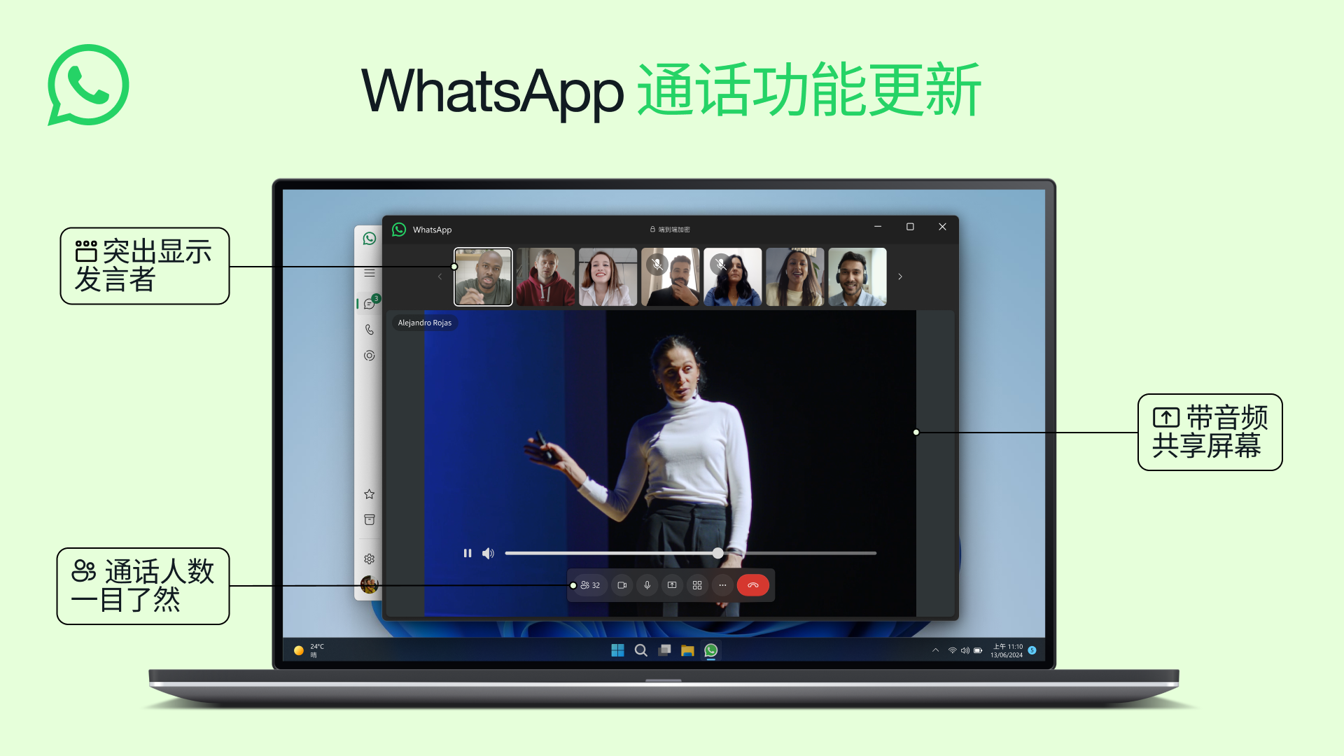 WhatsApp網頁版科技動畫
